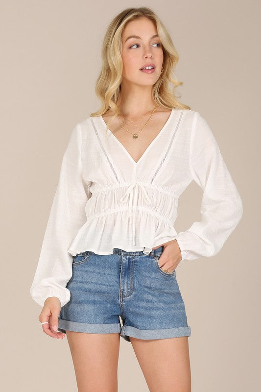 Lily Sheer Lace Top